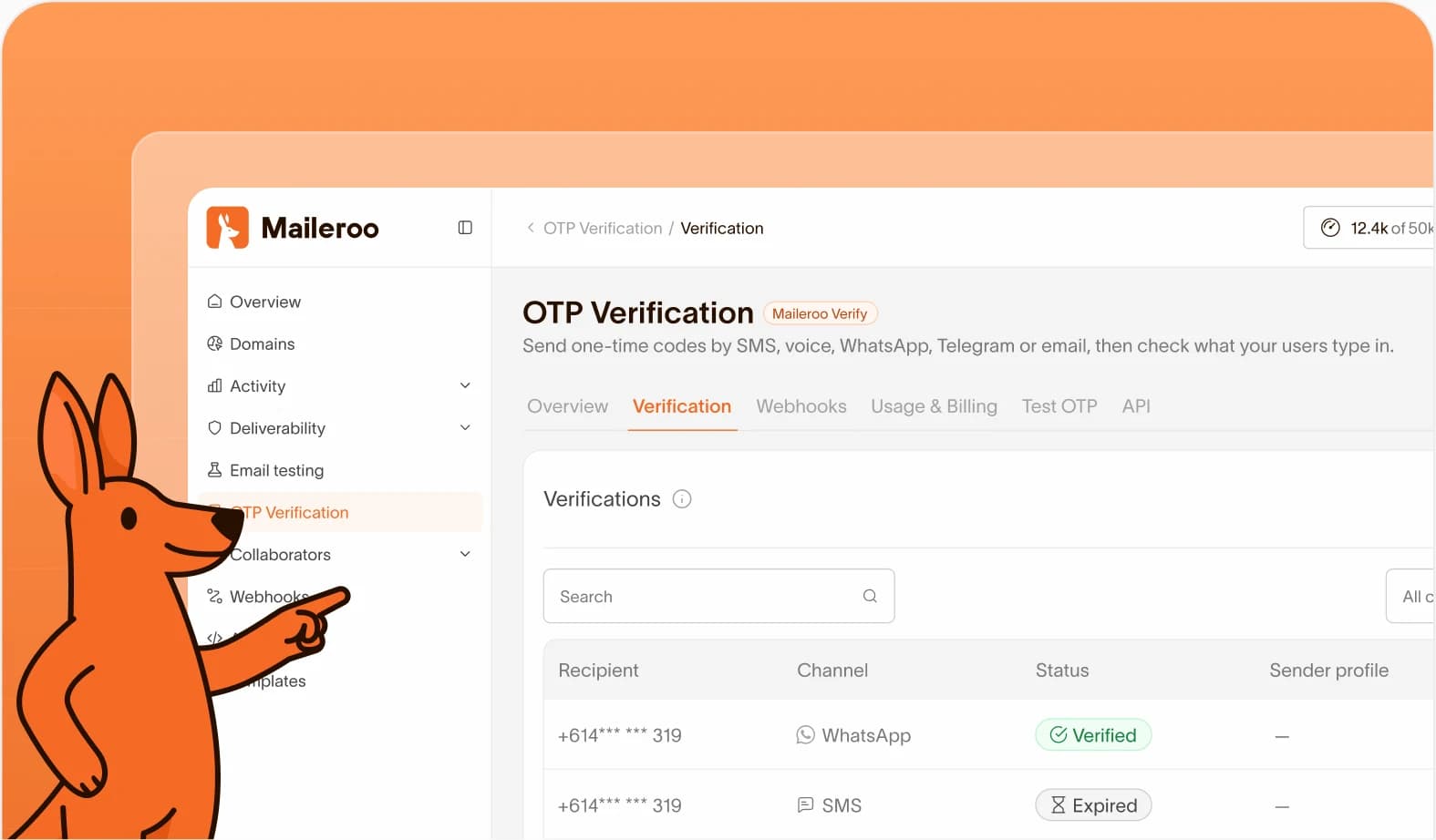 Maileroo Dashboard