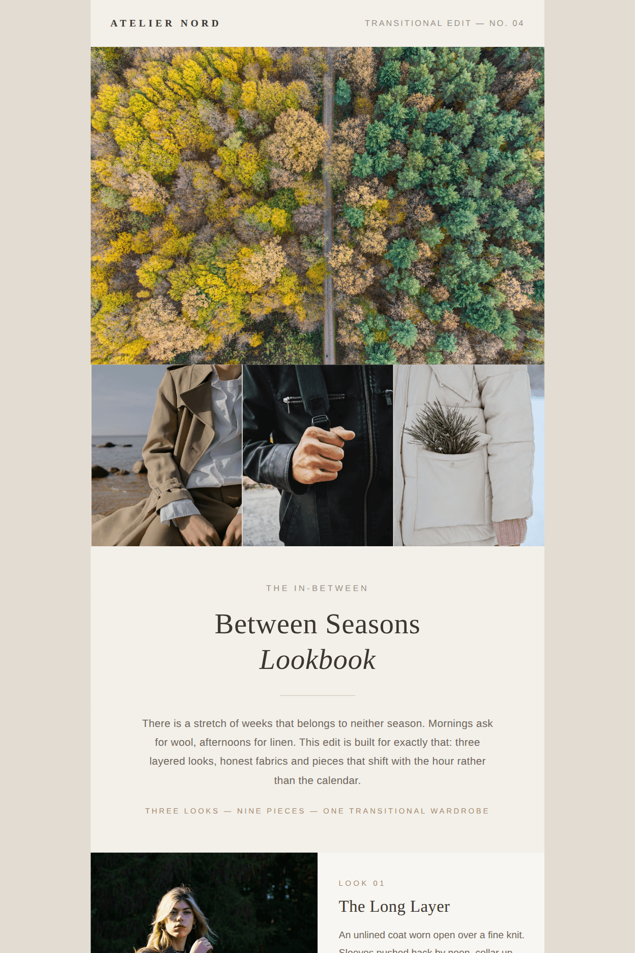 Between Seasons Lookbook