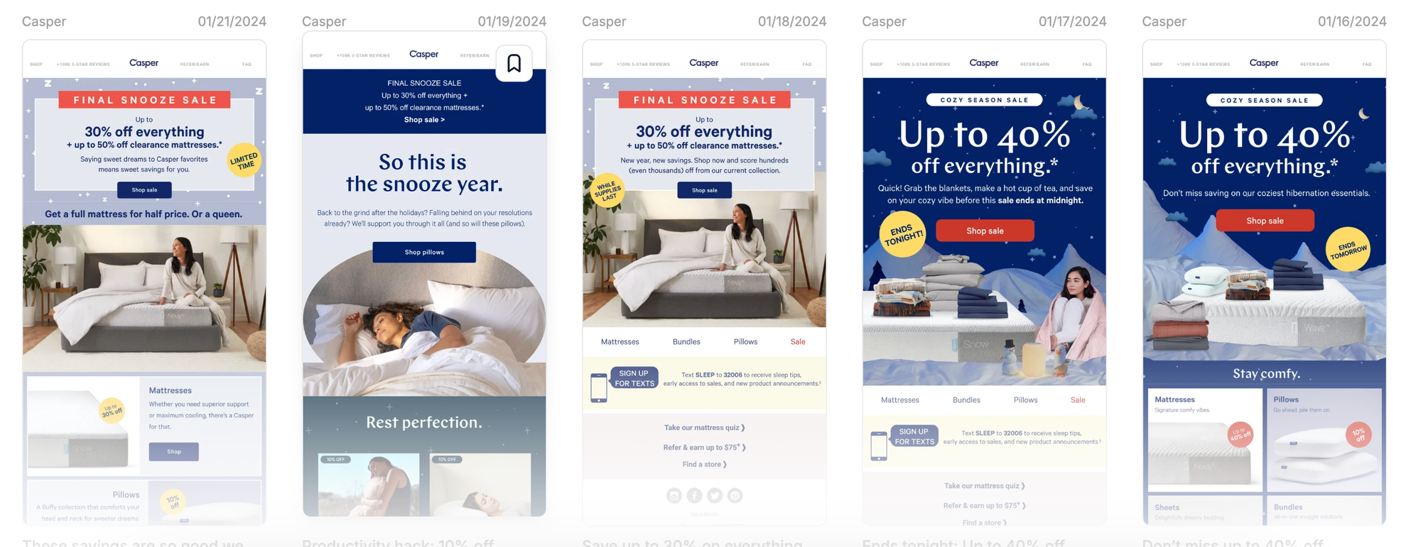 13 Holiday Email Campaigns That Hit Different (And Why They Worked)