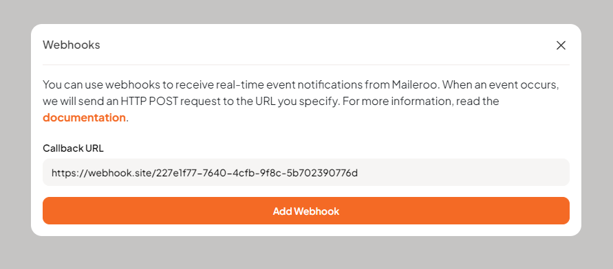 How to Setup Maileroo Webhooks?