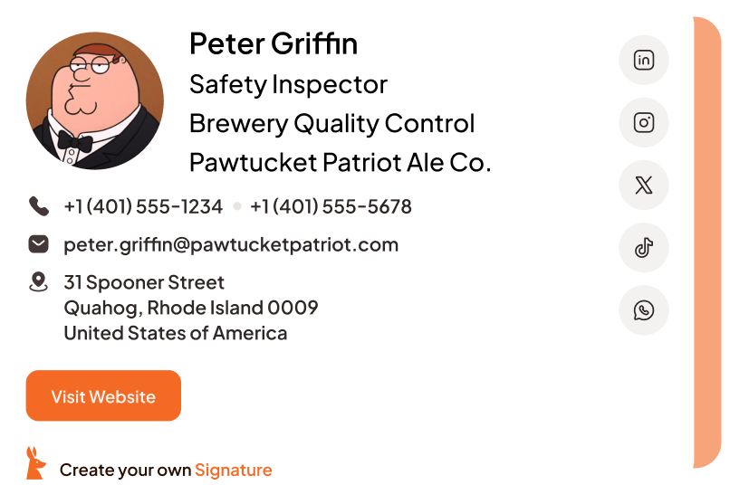 Free Email Signature Creator